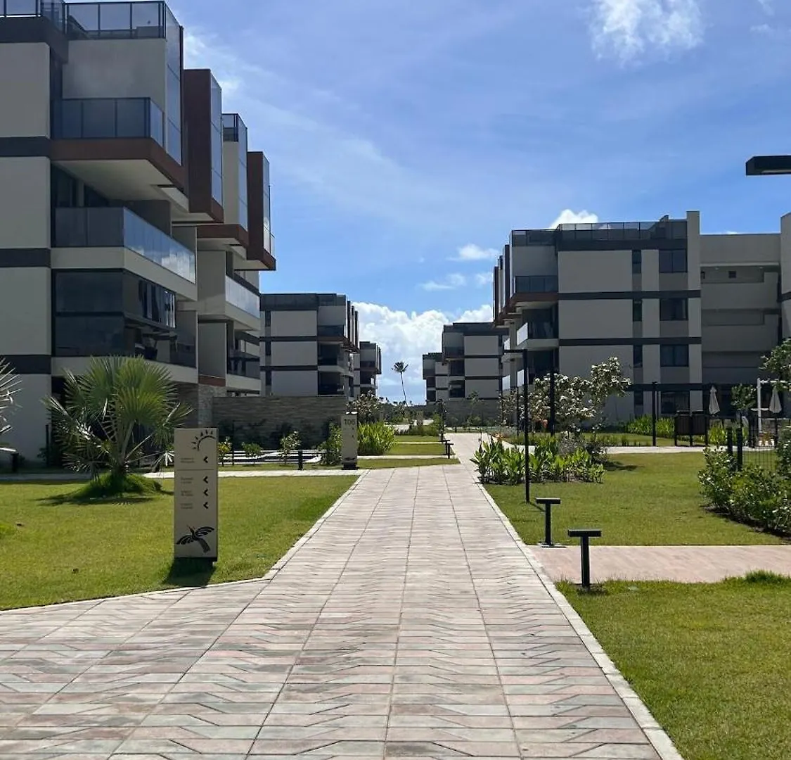 Flat Revoada - Apto 2 Suites - Cais Eco Resort Em Muro Alto - Pôrto das Galinhas Daire