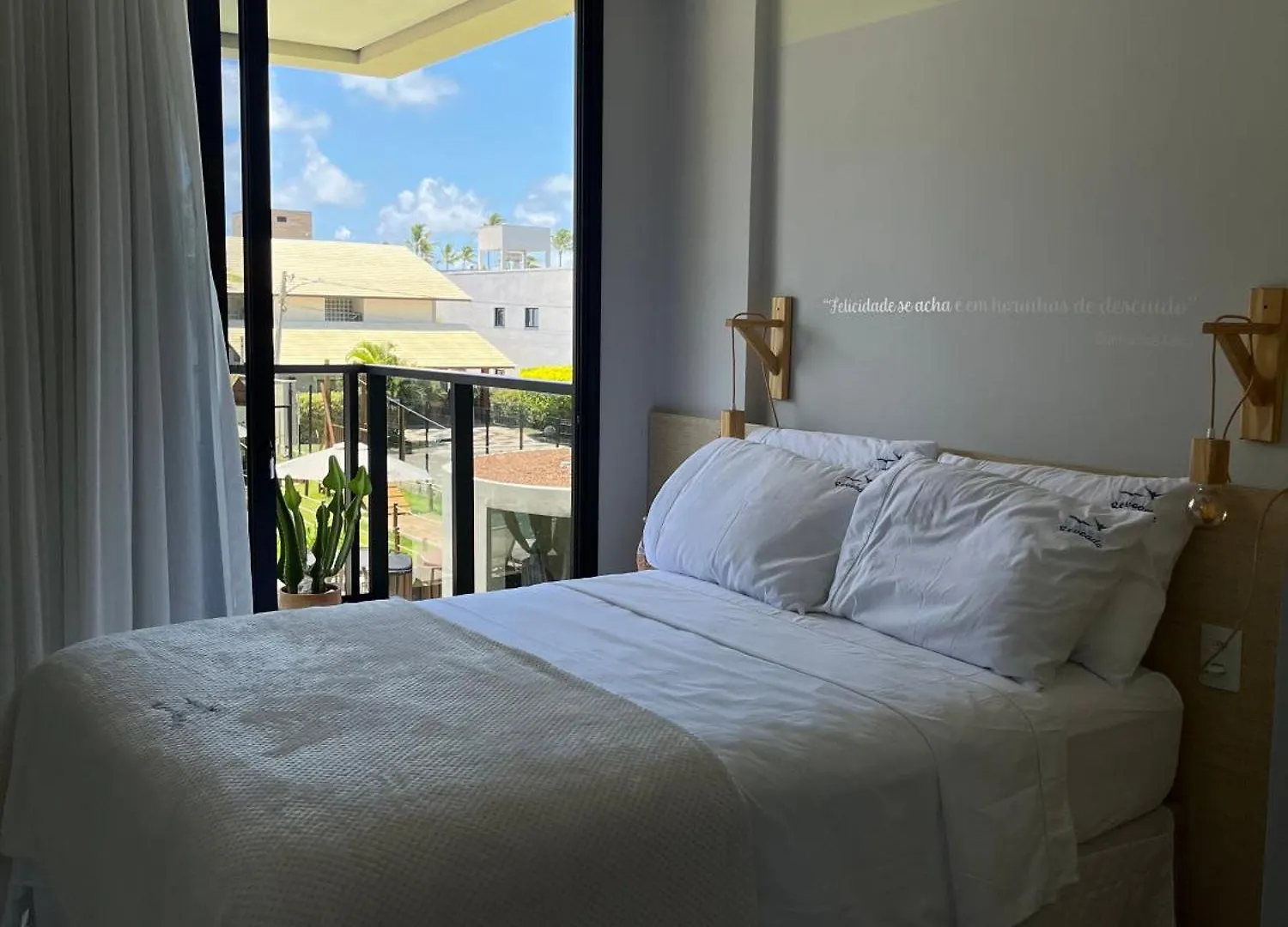 Flat Revoada - Apto 2 Suites - Cais Eco Resort Em Muro Alto - Pôrto das Galinhas Daire