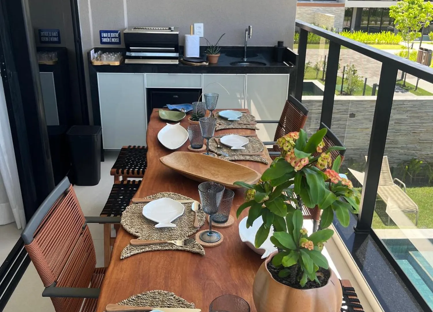 Flat Revoada - Apto 2 Suites - Cais Eco Resort Em Muro Alto - Pôrto das Galinhas Daire